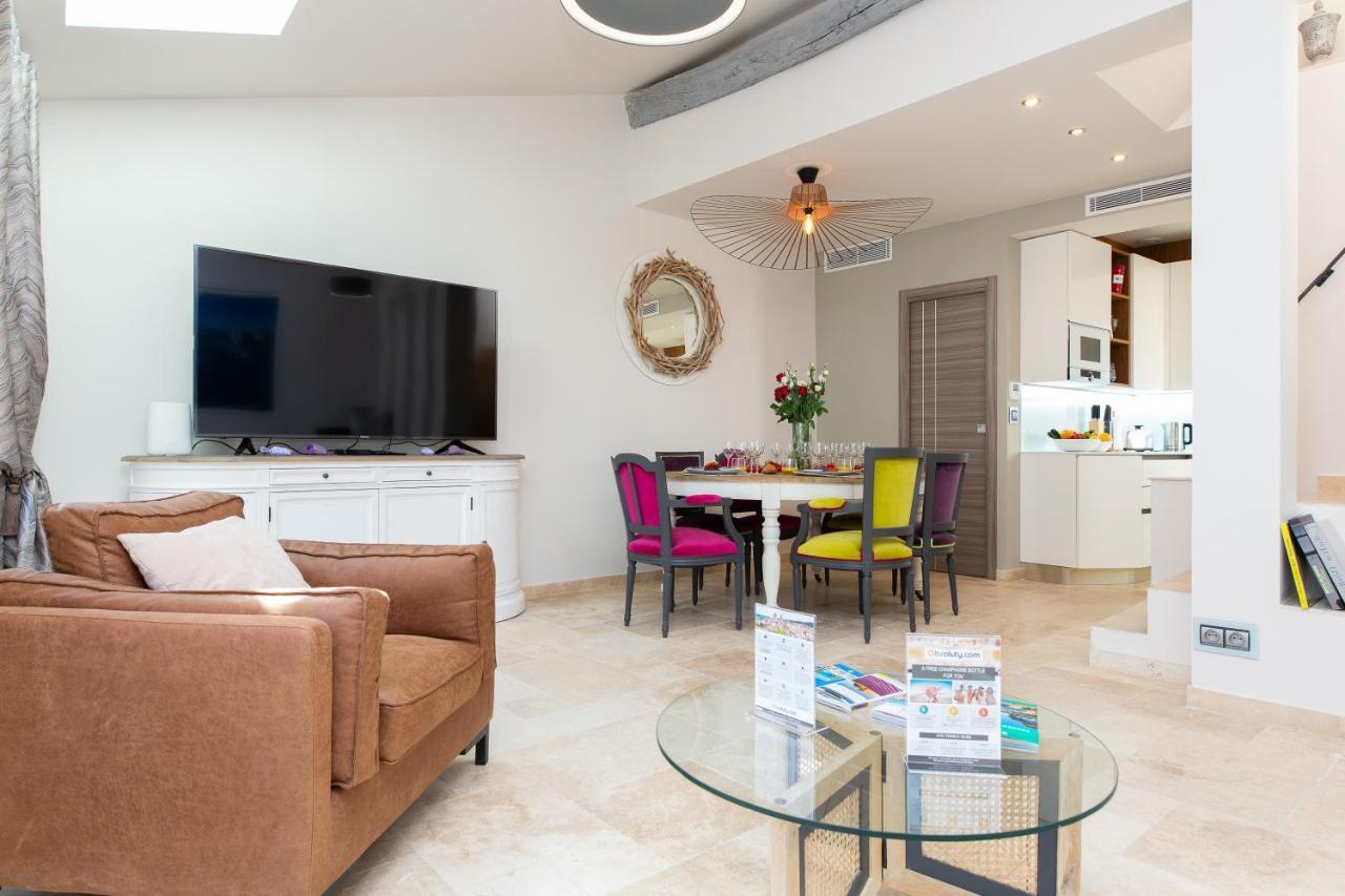 Maison Picasso - Jacuzzi, Vue, Terrasse For 6 Antibes Exterior photo